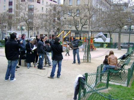 Tournages divers à l'école de cinéma CLCF