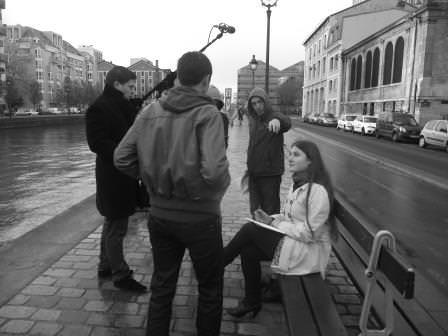 Tournage en 2ème année d'école de cinéma CLCF - Promotion 2012